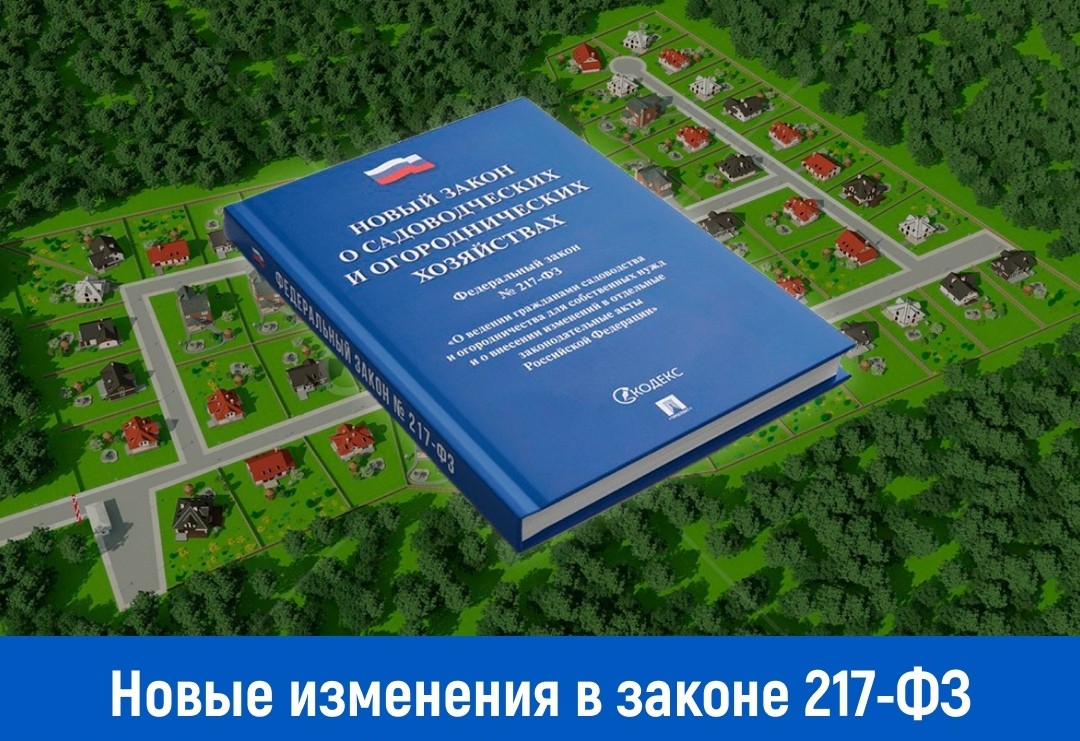 Новые изменения в Законе 217ФЗ